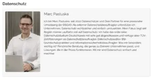 Mentor Marc Pastuska im Business Club One